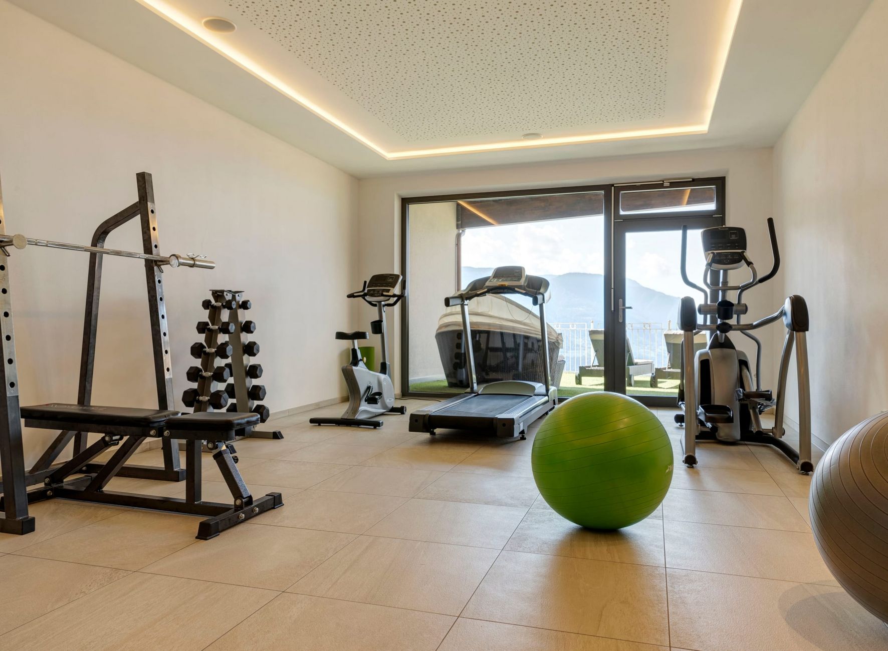 Allenamento in vacanza Sala fitness Hotel Lechner Fit Fitness Tirolo