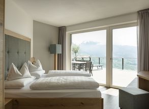 Suite Lechner Balkon Südseite Urlaub Dorf Tirol