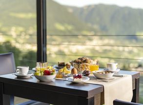 Einheimische Produkte Südtirol Frühstück Hotel Lechner