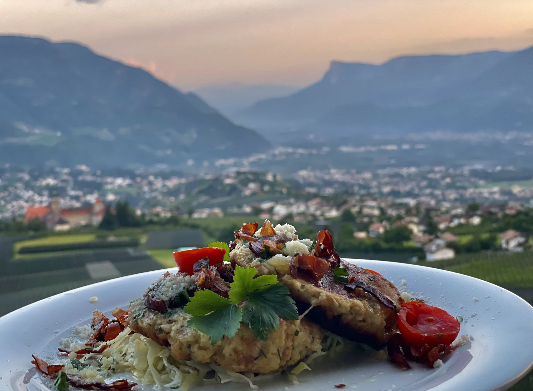 Indulgenza Prelibatezze altoatesine Cena indulgere Terrazza