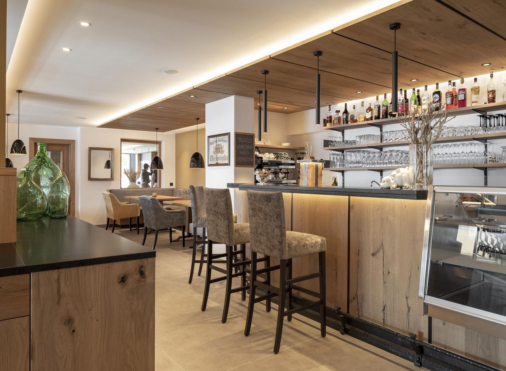 Spend cozy hours in our hotel bar Bar Hotel Bar Hotel Lechner Vacation South Tyrol