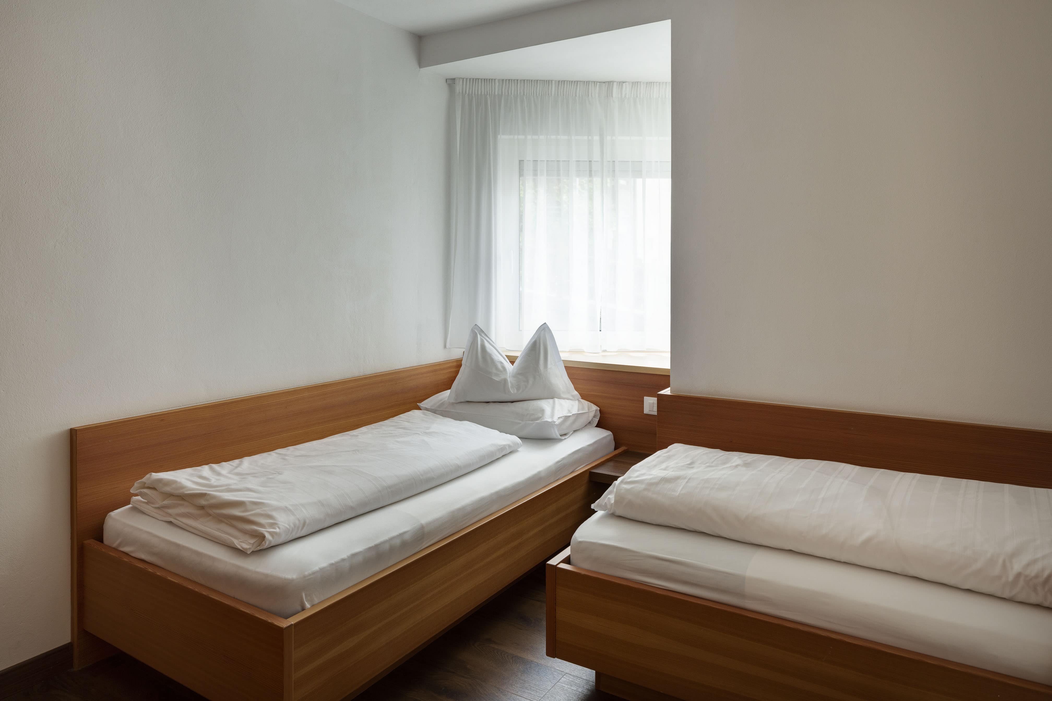 Suite Hirzer camera due letti singoli Hotel Lechner Alto Adige